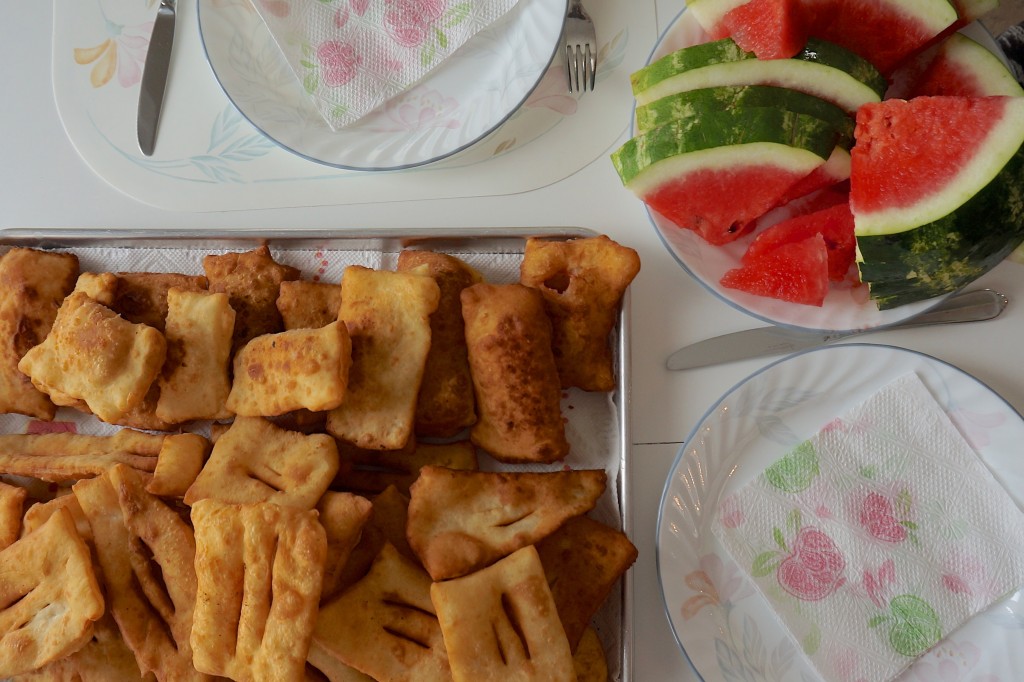 Roll Kuchen and Watermelon – p.s. bonjour